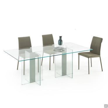 Erin Table en verre au design contemporain